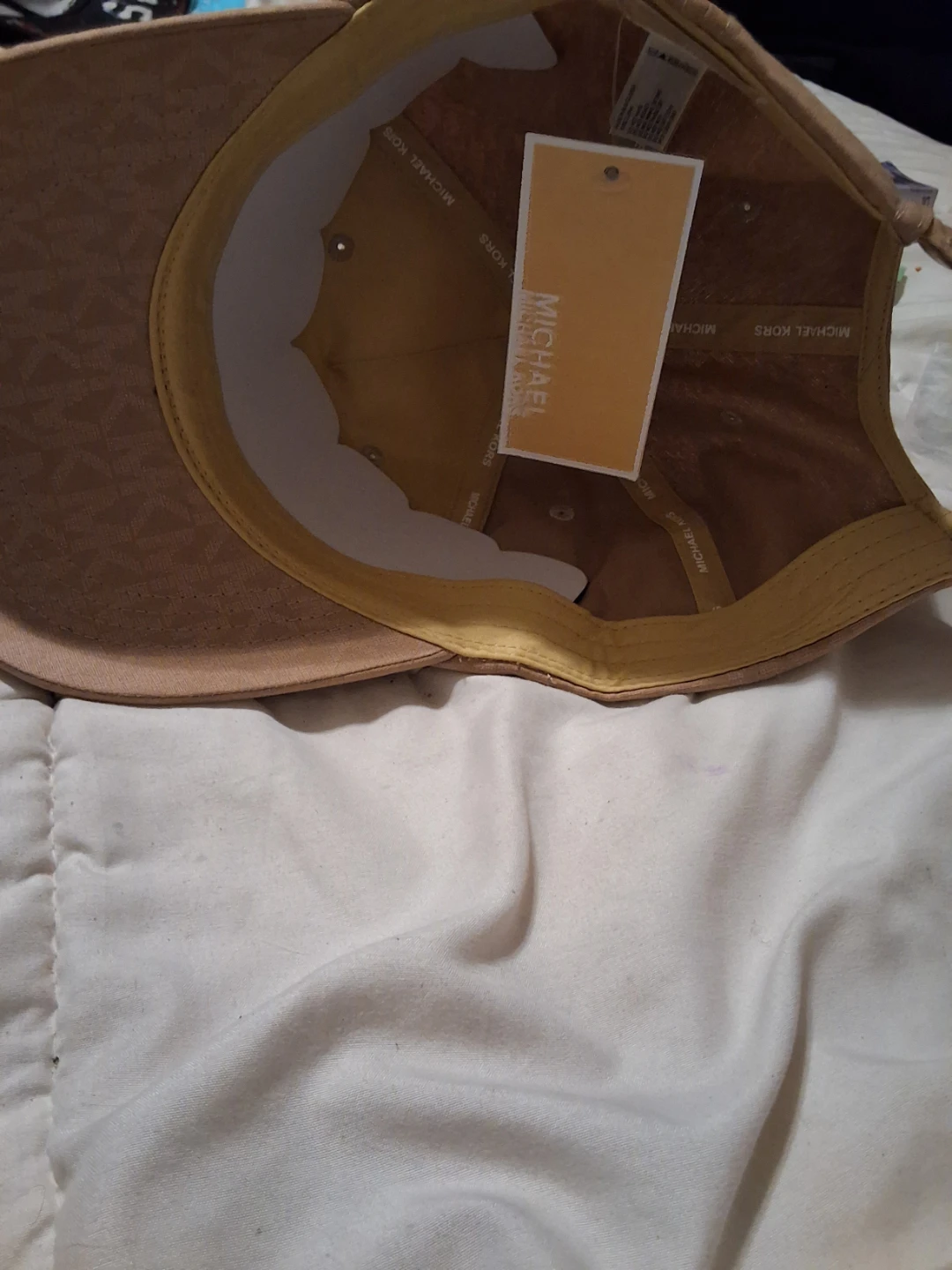 Michael Kors Monogram Baseball Cap - Tan - photo 4