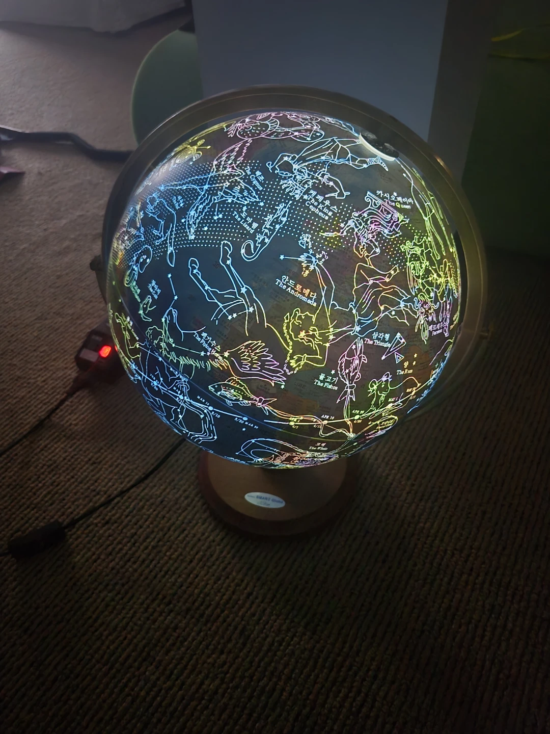 Illuminated Constellation Globe - photo 4