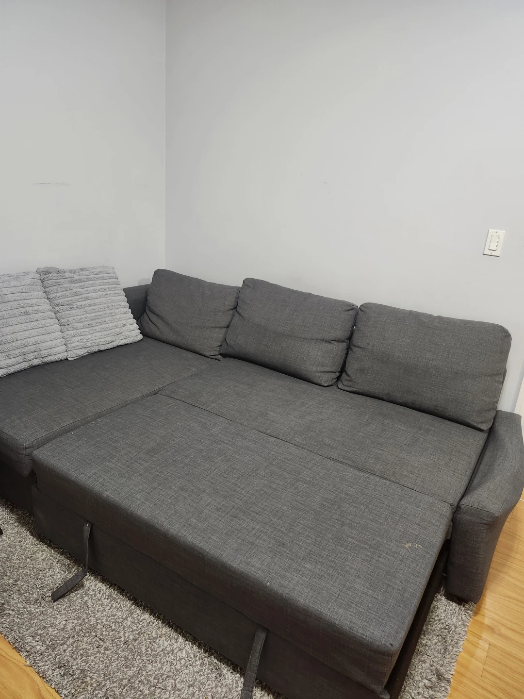 Ikea Grey Sectional Sofa Bed