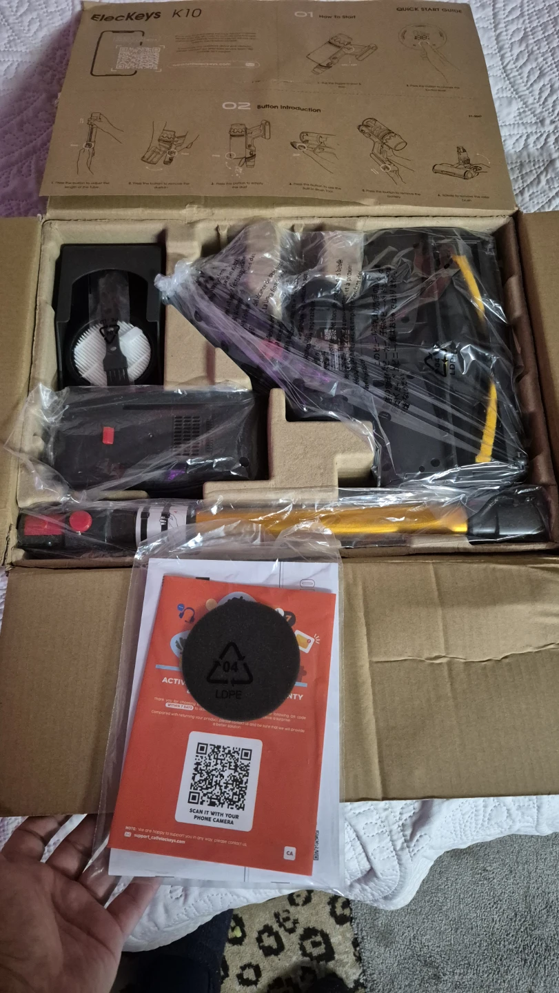 ElecKeys K10 Cordless Stick Vacuum Cleaner - photo 2
