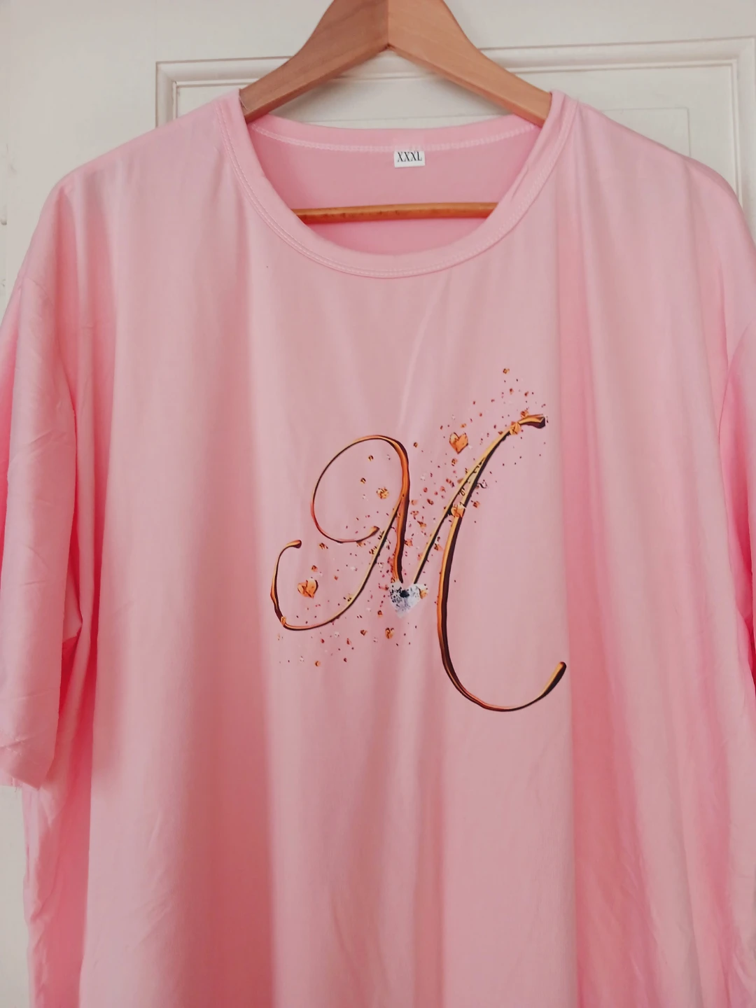 New !!! Pink Initial M Graphic T-Shirt XXL - photo 3