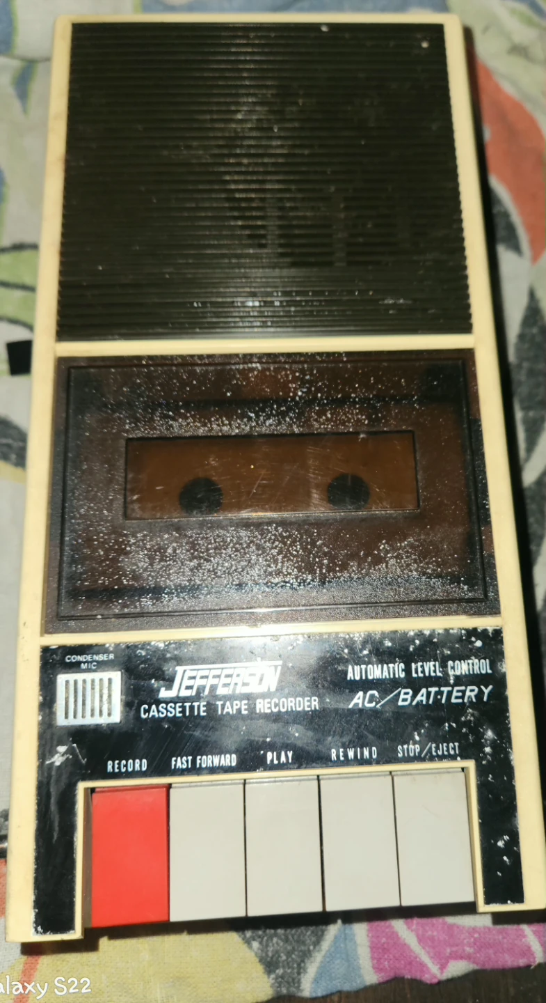 Jefferson Model 4002CM Cassette Tape Recorder