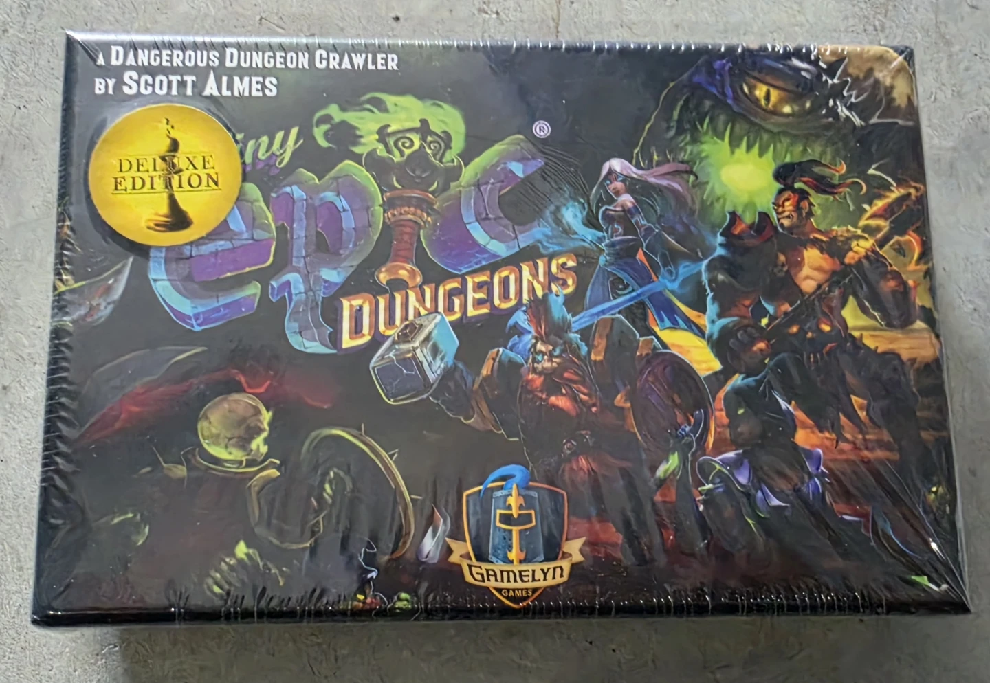 Tiny Epic Dungeons Deluxe Edition Board Game with Expansion