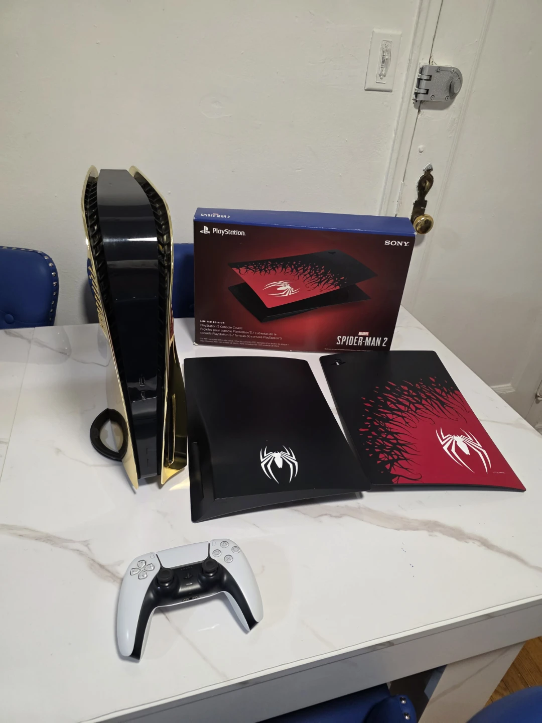 CUSTOM! Golden Sony PlayStation 5 FAT 12.00 jailbroken. - photo 5