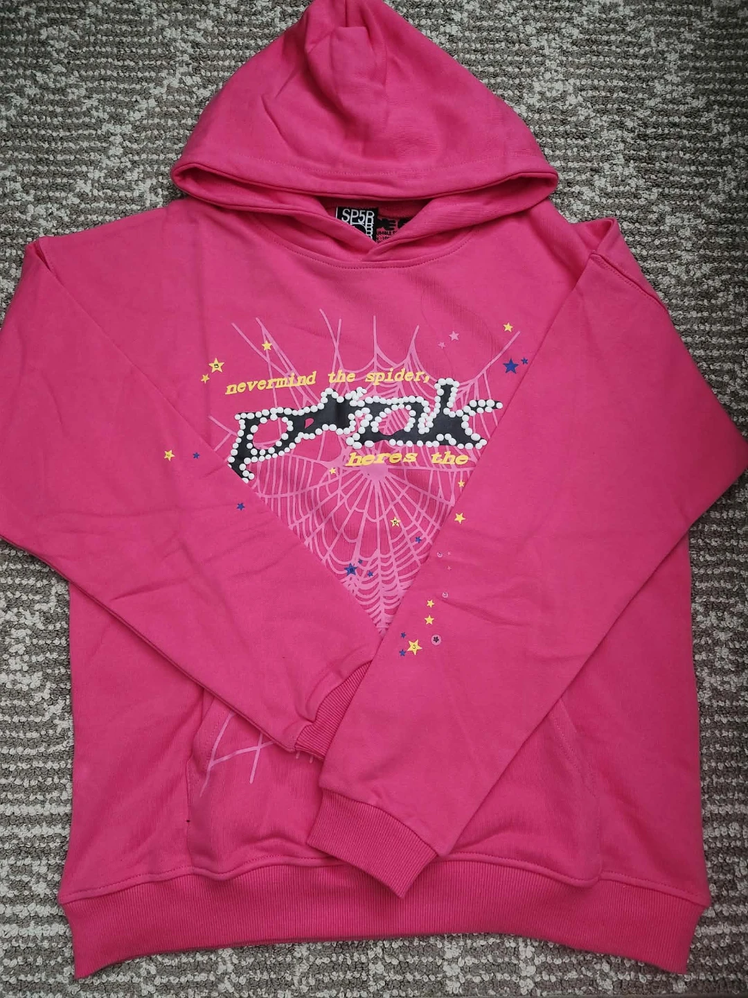 SP5R "nevermind the spider" Pink Hoodie - photo 2