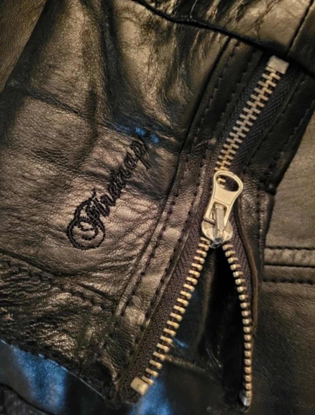 Genuine Leather Jacket Black Firetrap London - Size XS - photo 5