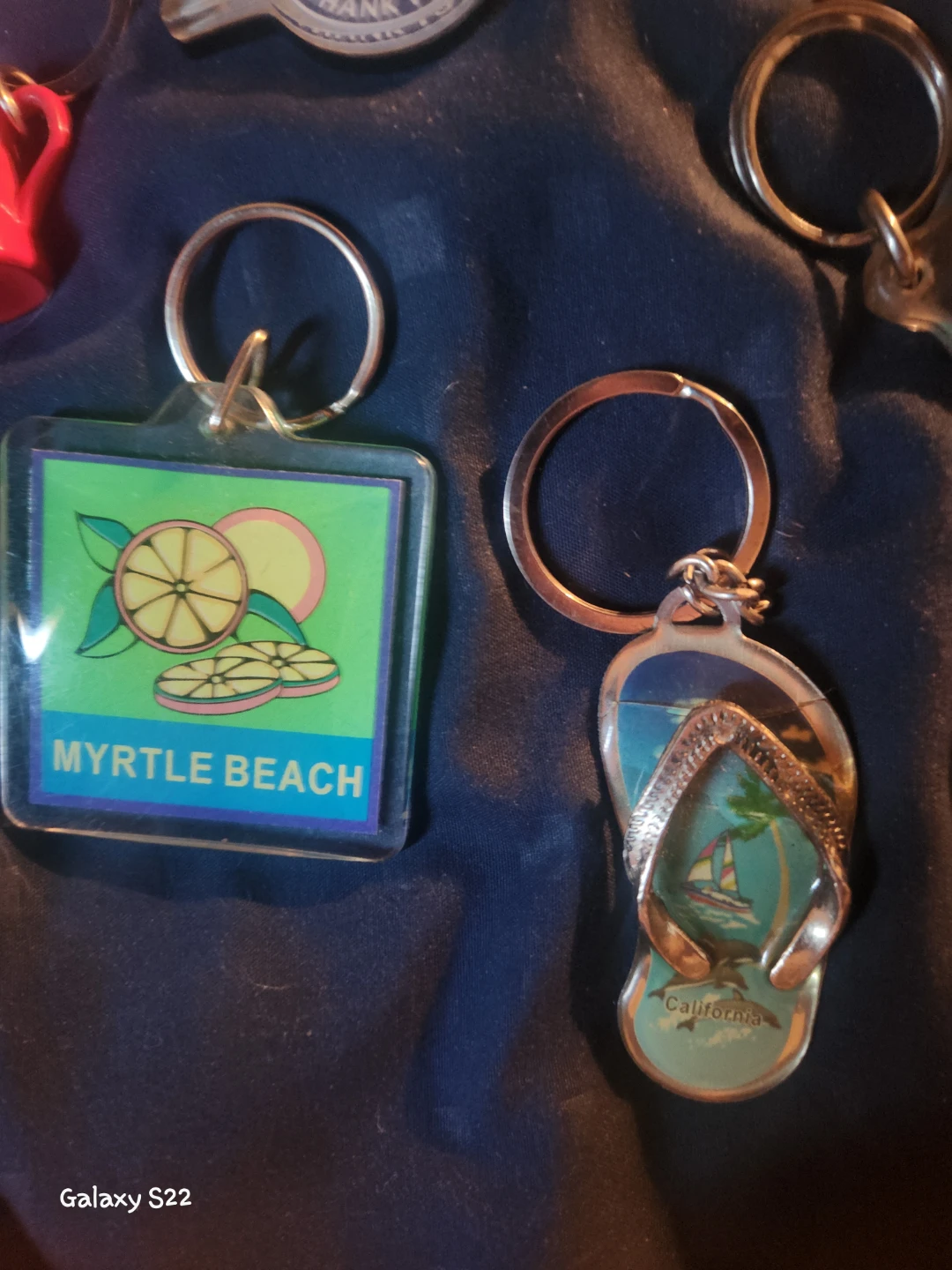 Assorted Travel Souvenir Keychain Collection - photo 3