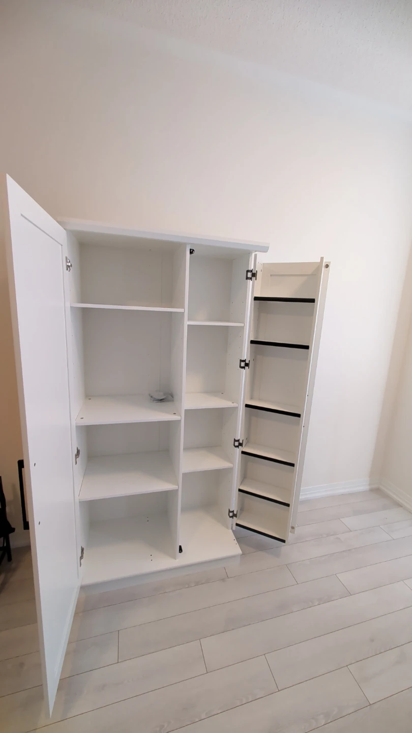 Large Pantry Cabinet, White