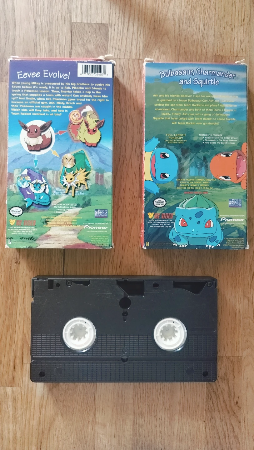 Pokemon VHS lot anime season 1 - photo 2