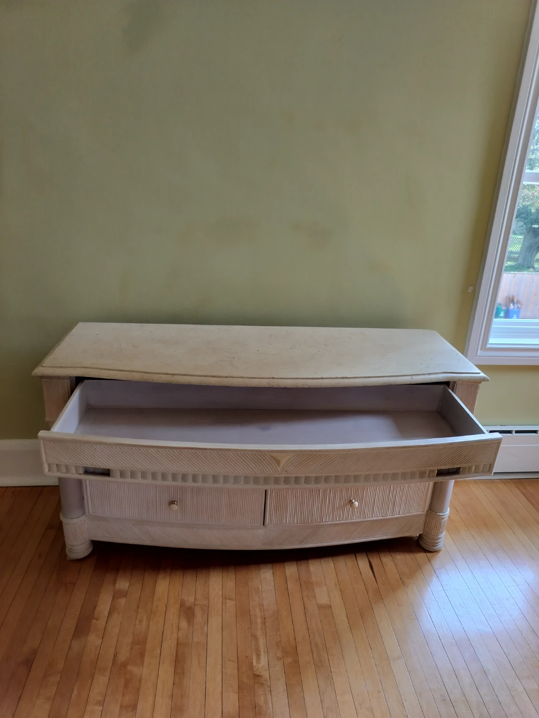 Coastal Style Raffia Dresser with 4 Drawers plus one sock drawer - photo 4