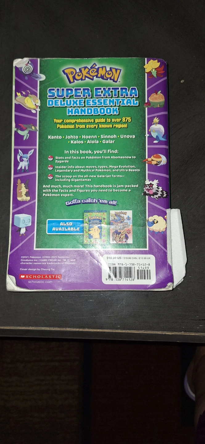 Pokemon Super Extra Deluxe Essential Handbook - photo 2