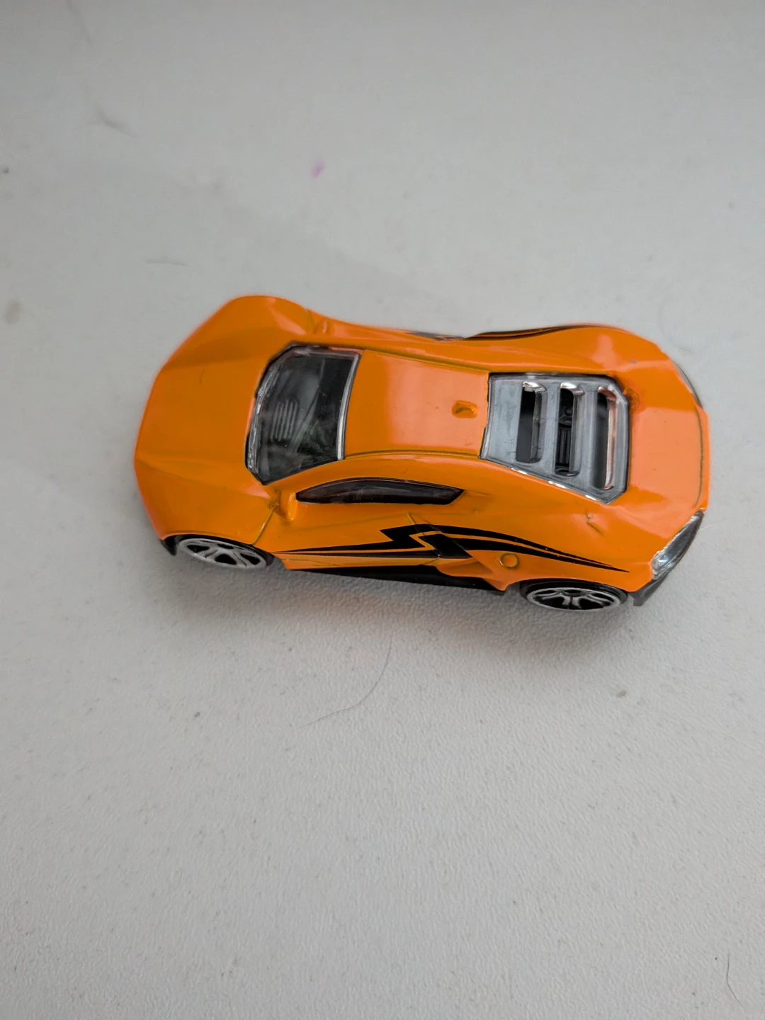 Orange Toy Sports Car