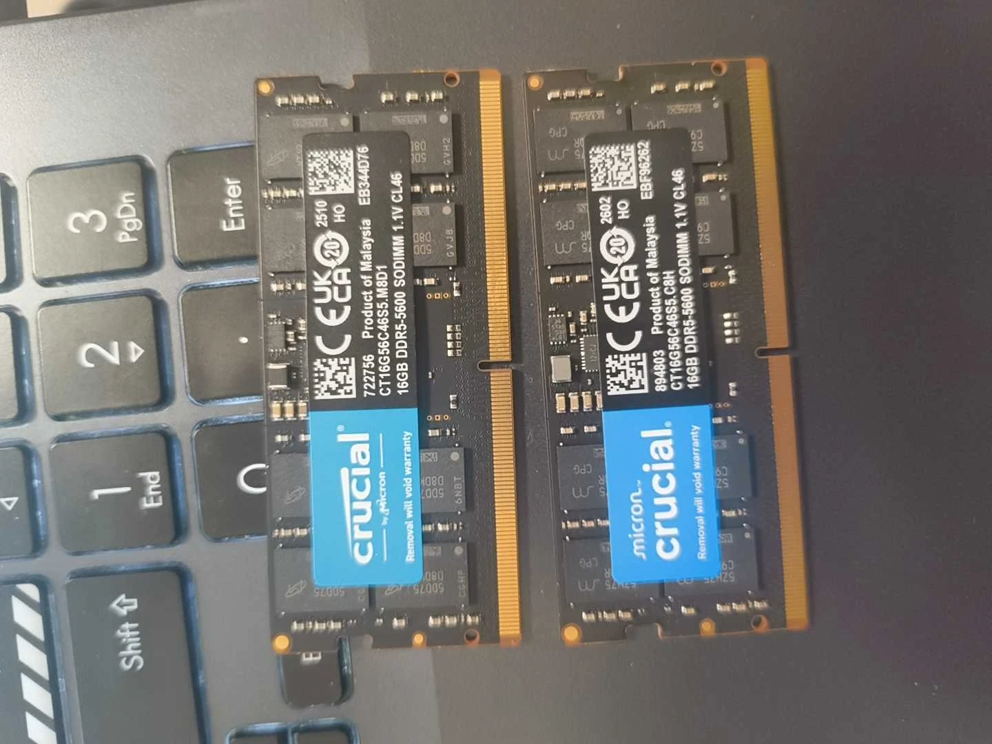 32gb ram ddr5 laptop