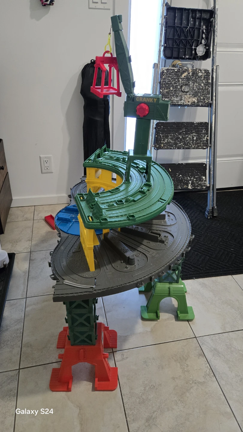 Thomas & Friends Cranky Crane and Track Set