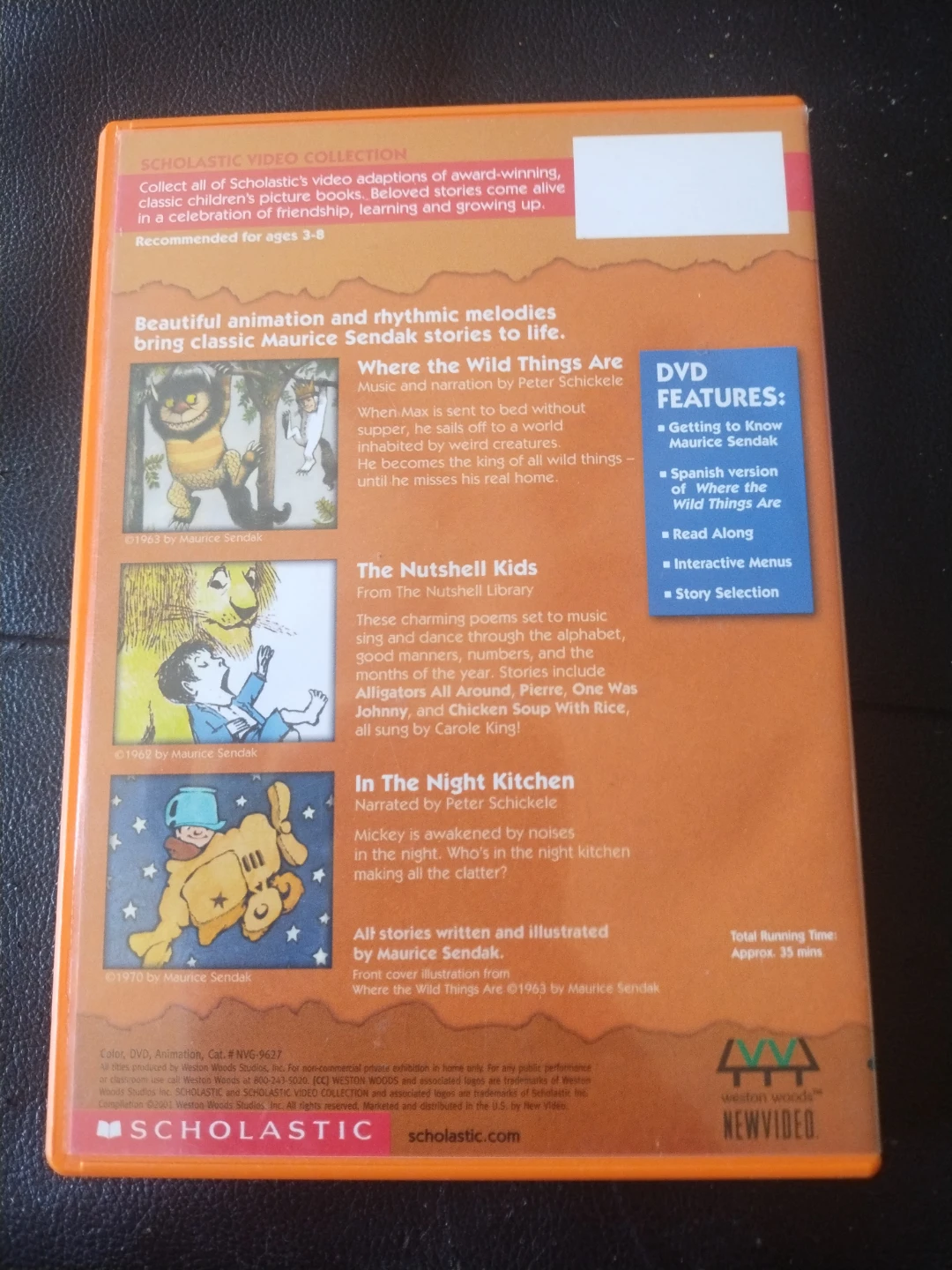 Where the Wild Things Are and other Maurice Sendak Stories DVD - photo 2