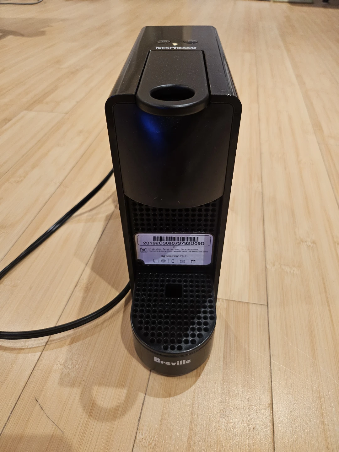 Nespresso Essenza Mini Coffee Machine - Black
