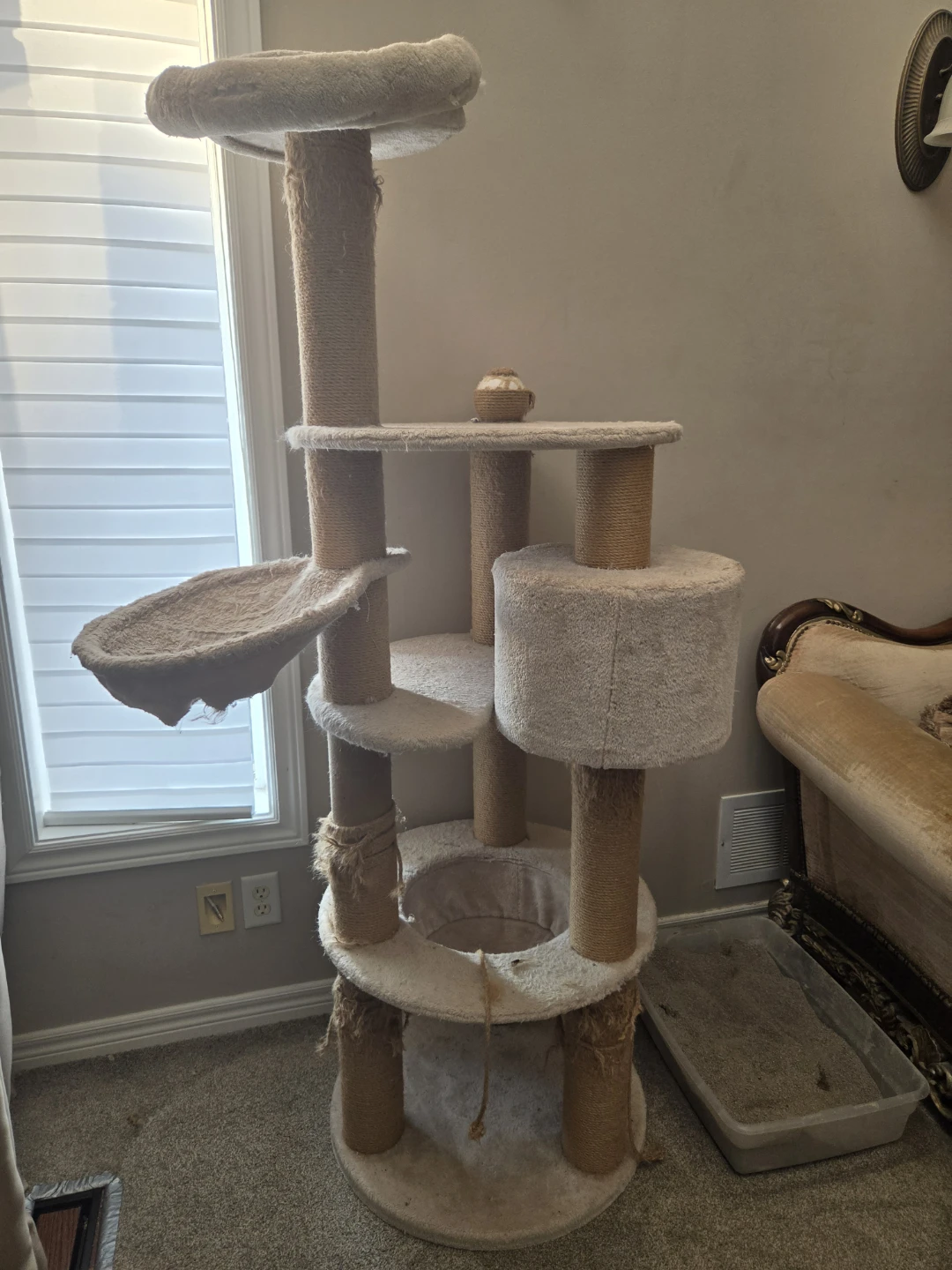 Three platform cat tree - photo 2