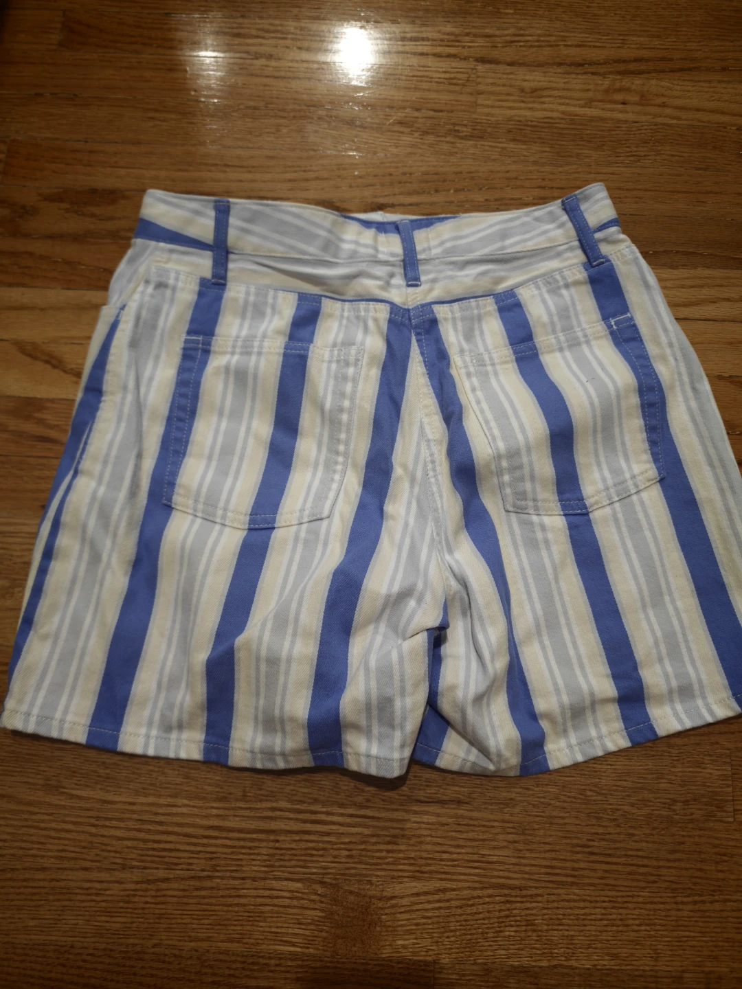 Wilfred Free Striped Shorts - photo 2