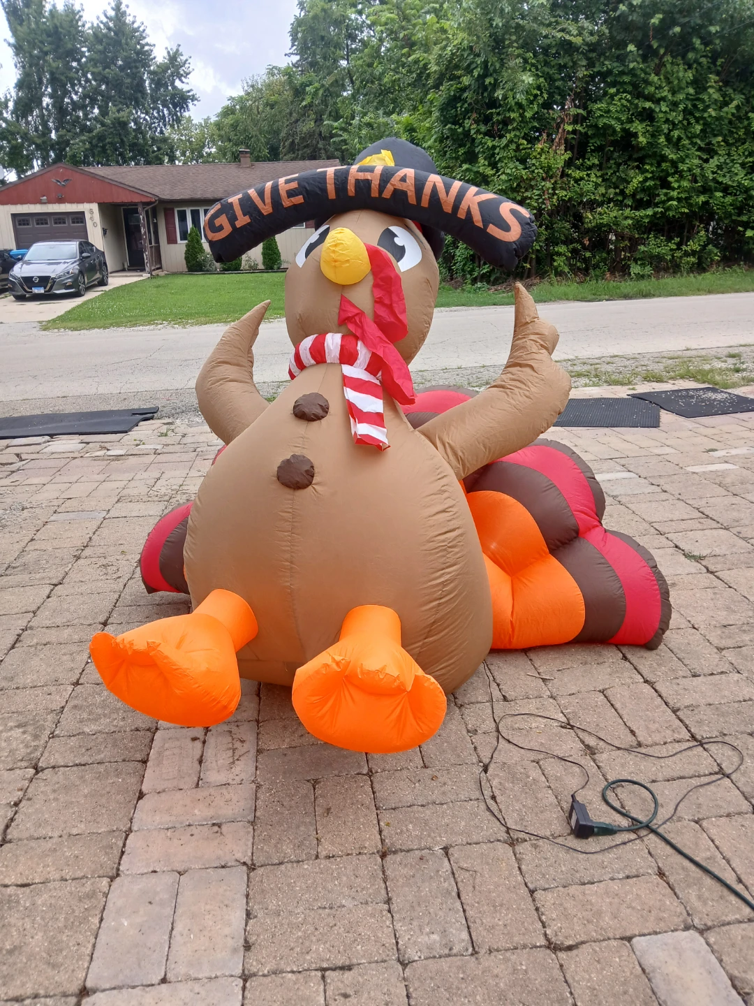 Inflatable Thanksgiving Turkey Decoration