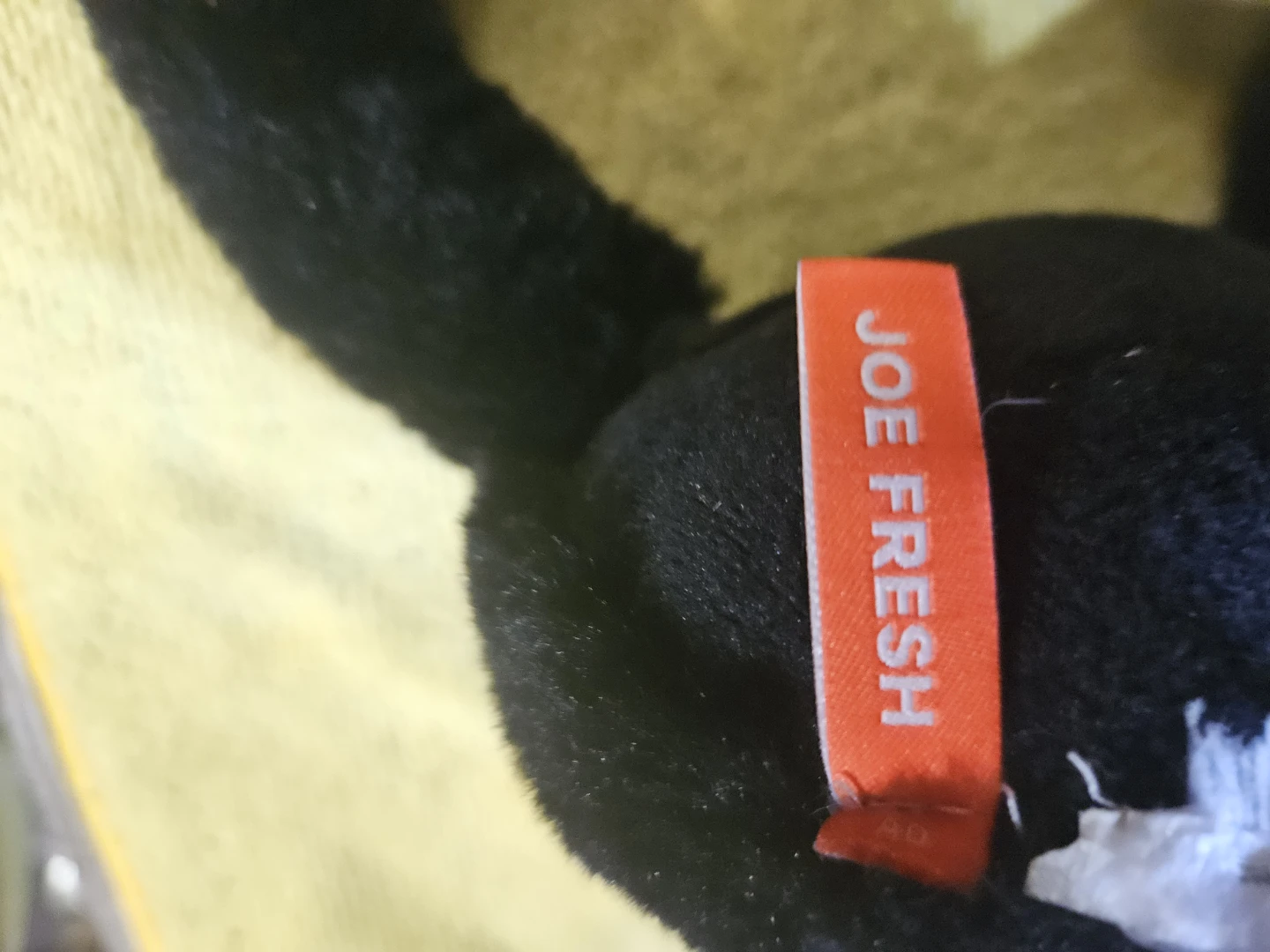 Joe Fresh Black Faux Fur Earmuffs with Cat Ears - photo 4
