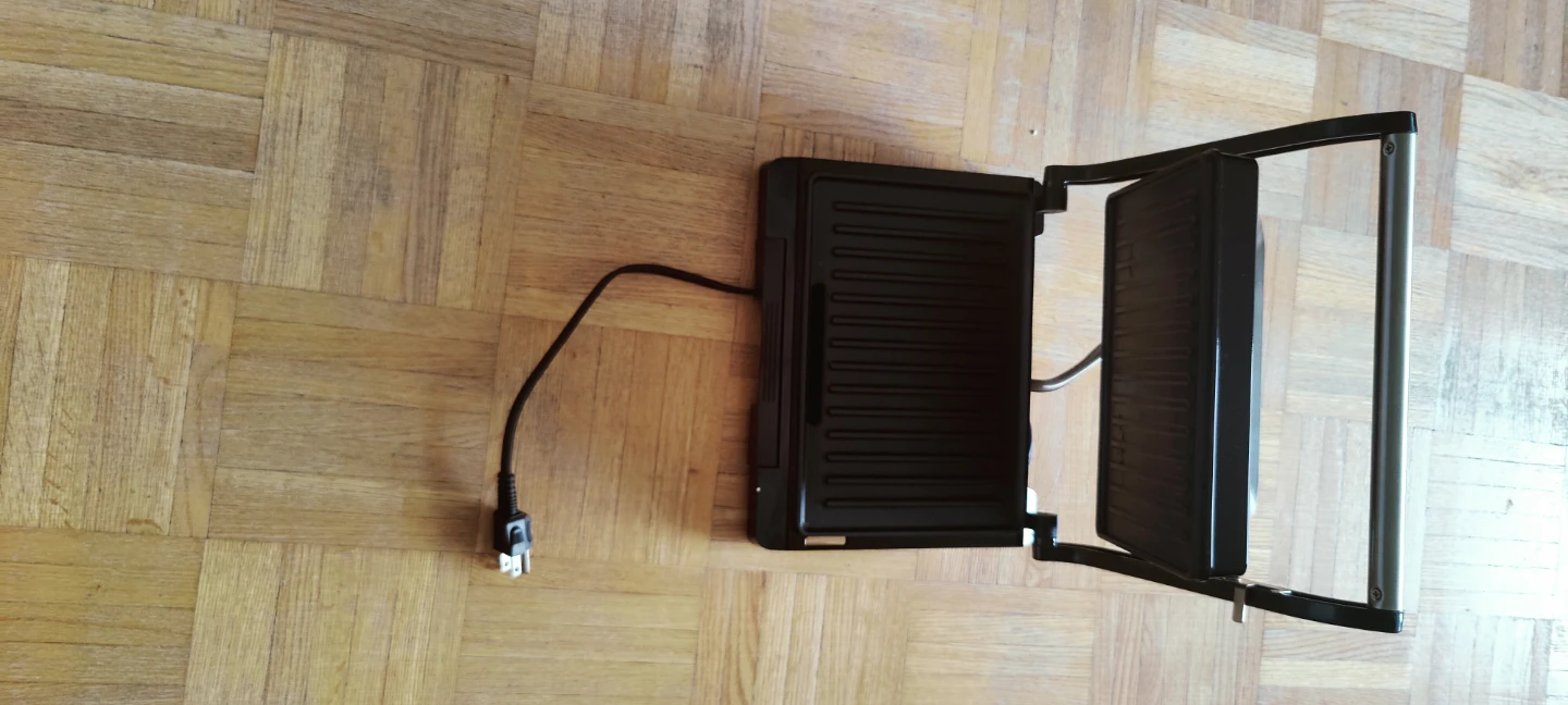 Black Electric Grill Panini - photo 2