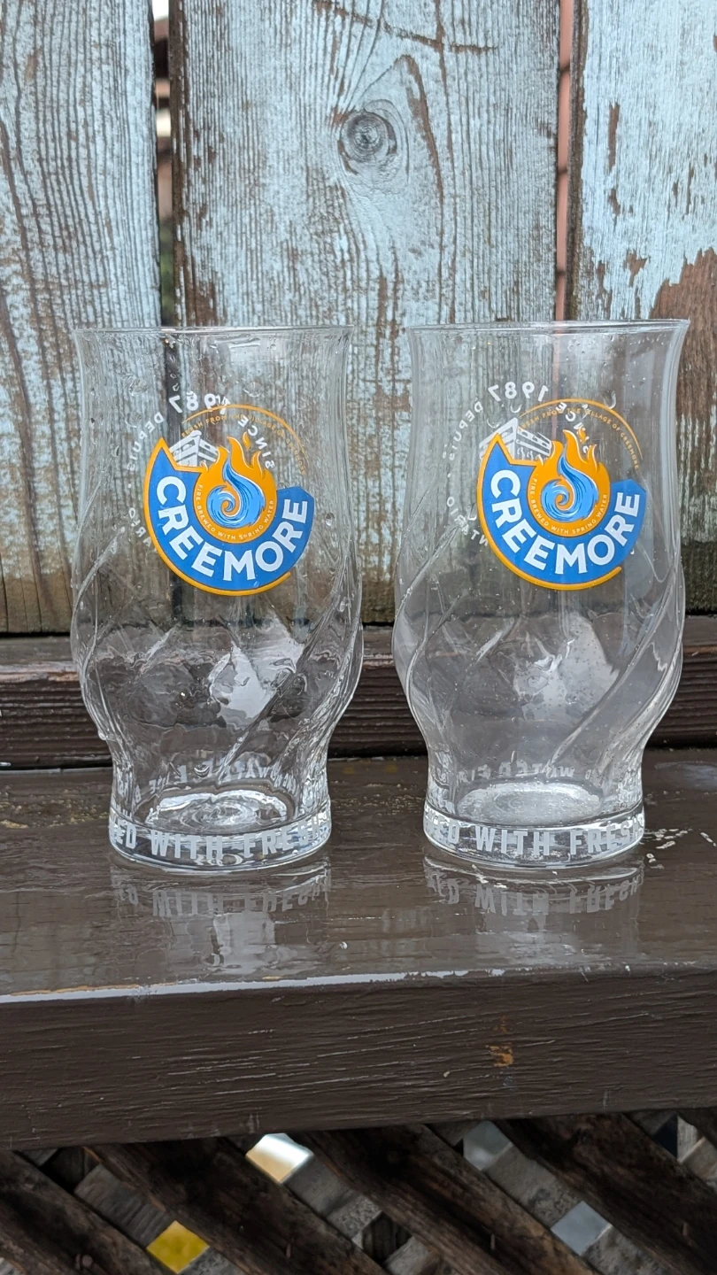 Creemore Springs Beer Glasses (Set of 2)