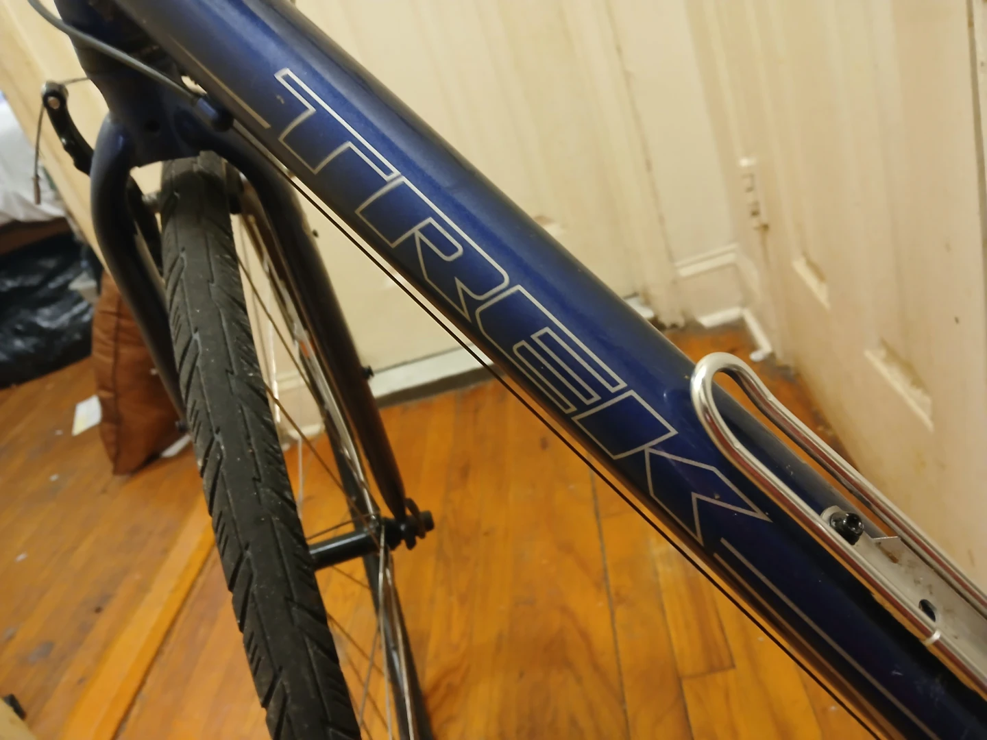 Trek Blue Hybrid Bike