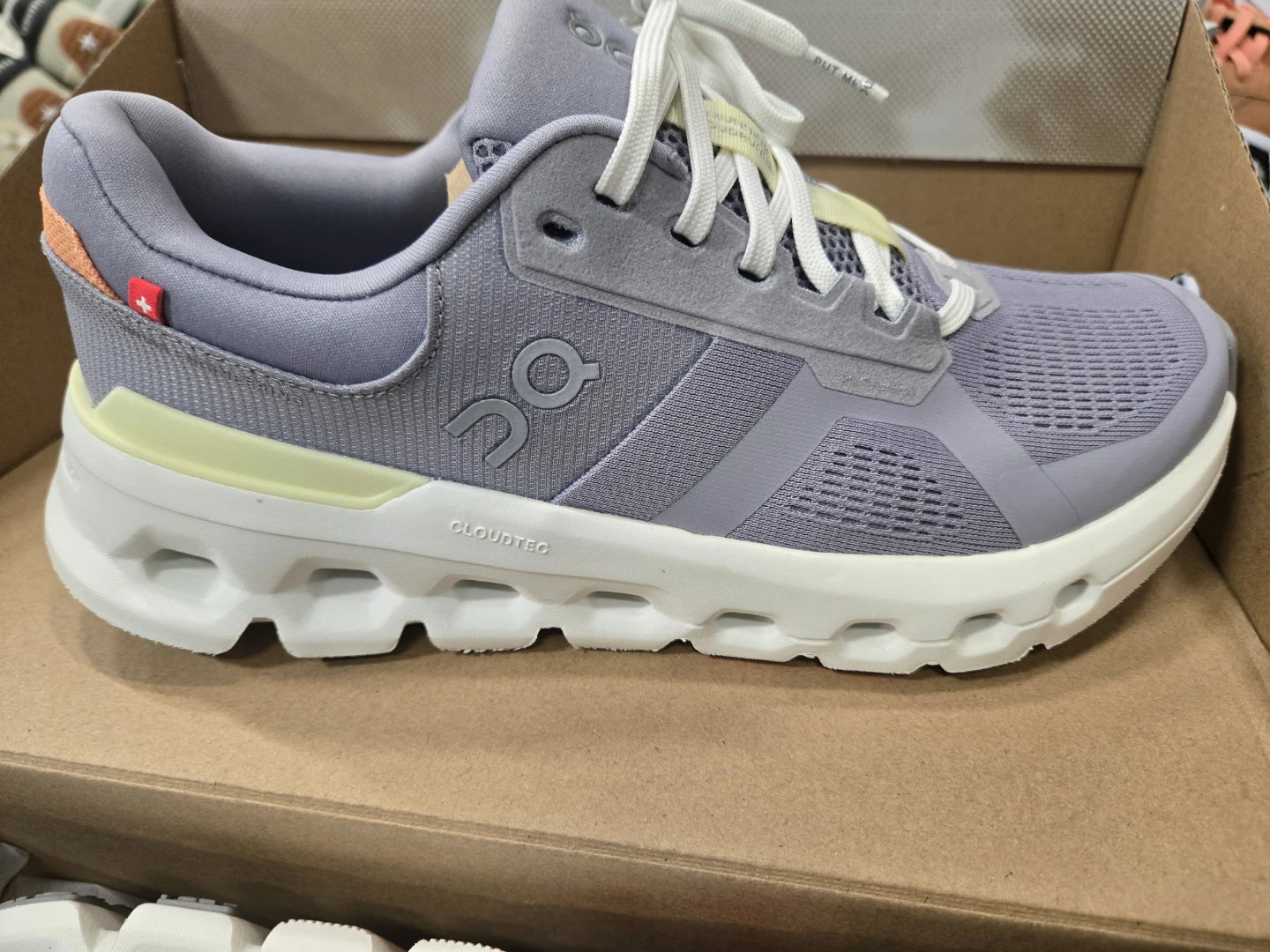 On Running Cloudrunner 2 Shoes Lilac/Ivory - photo 2