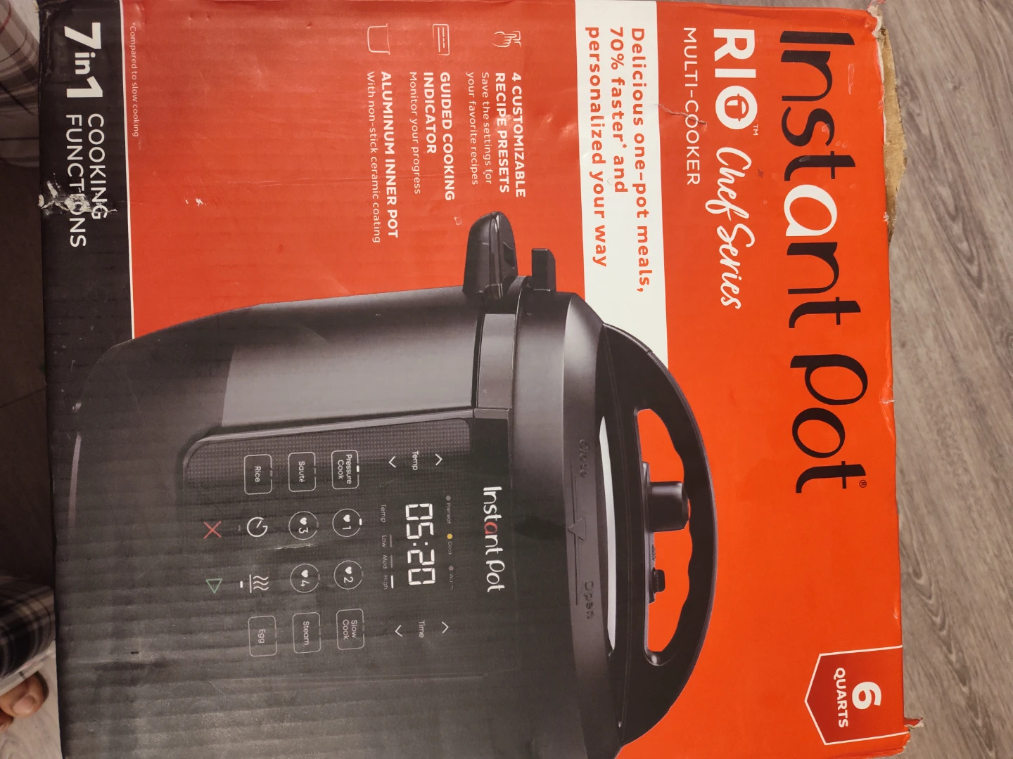 Instant Pot RIO Chef Series Multi-Cooker 5.7 Litres