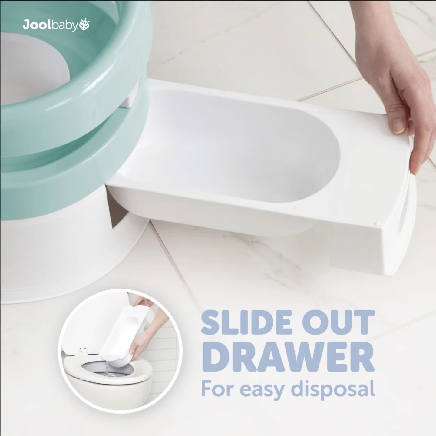 Joolbaby Potty Training Seat with Slide-Out Drawer - photo 2
