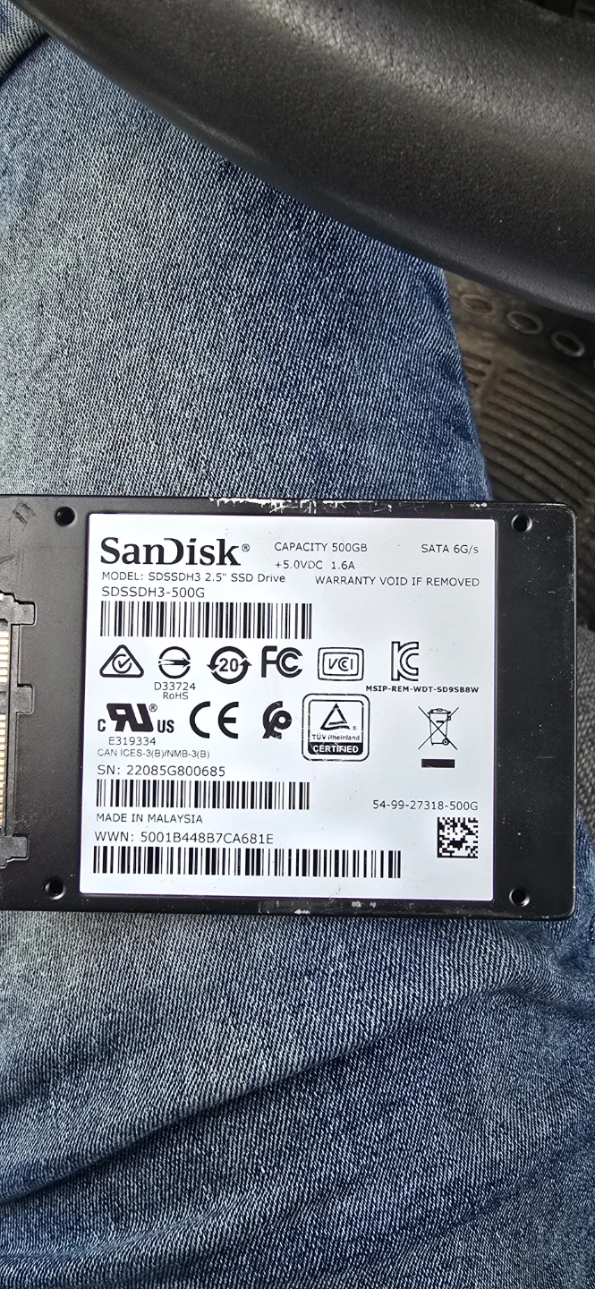 Ssd 500gb sandisk - photo 2