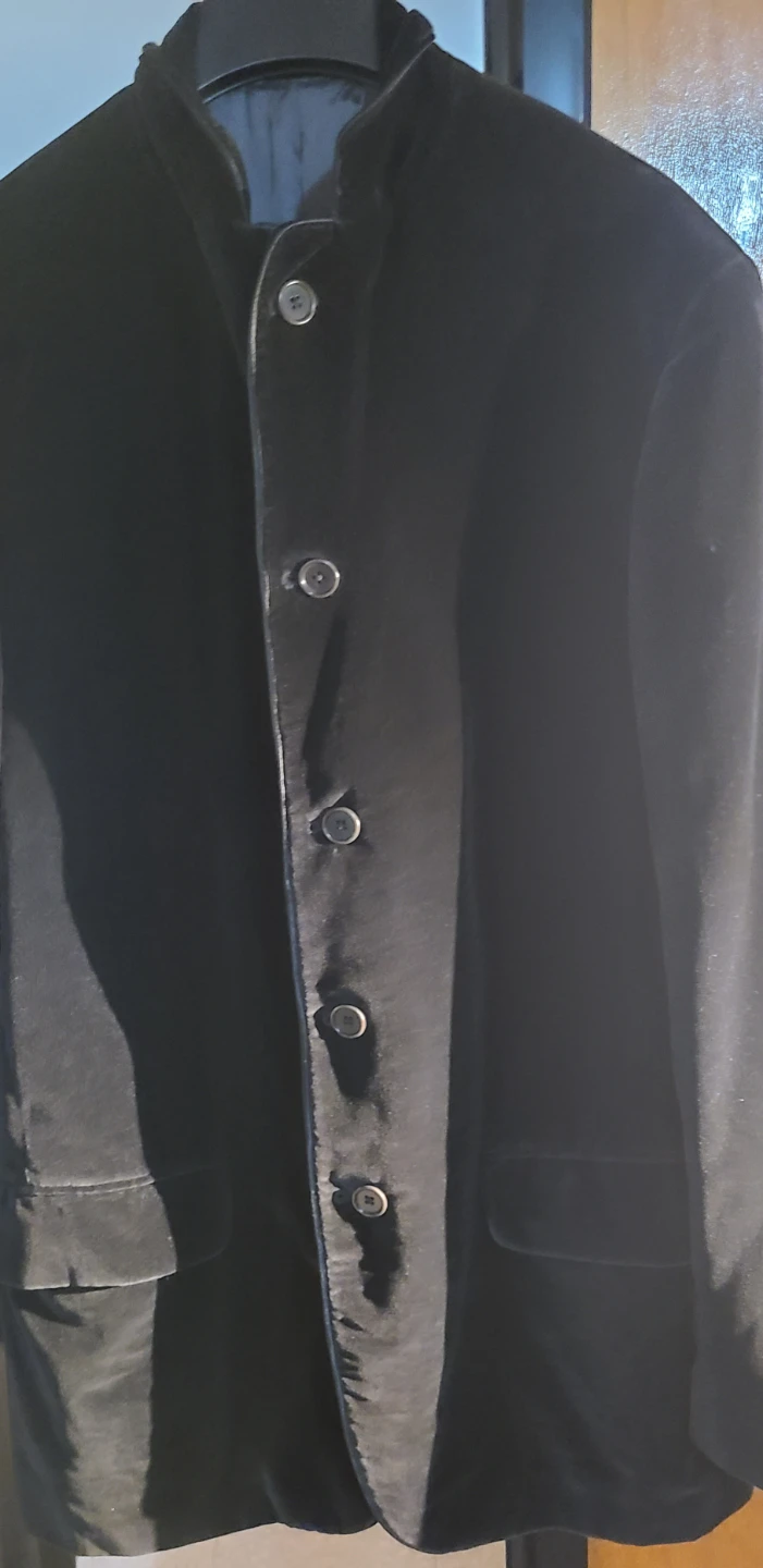 John Varvatos Black Velvet Blazer - photo 2