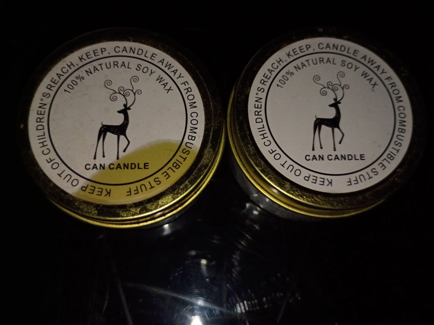 Anjobibi Vanilla Scented Candle - 2 Pack - photo 3