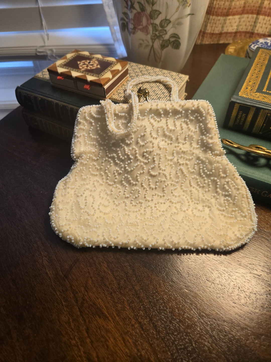 Vintage Beaded Handbag - Made in Belgium - photo 2