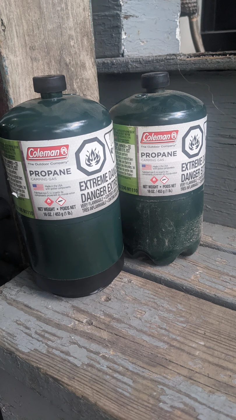 Coleman Propane Camping Gas Tanks (2x 16 oz)