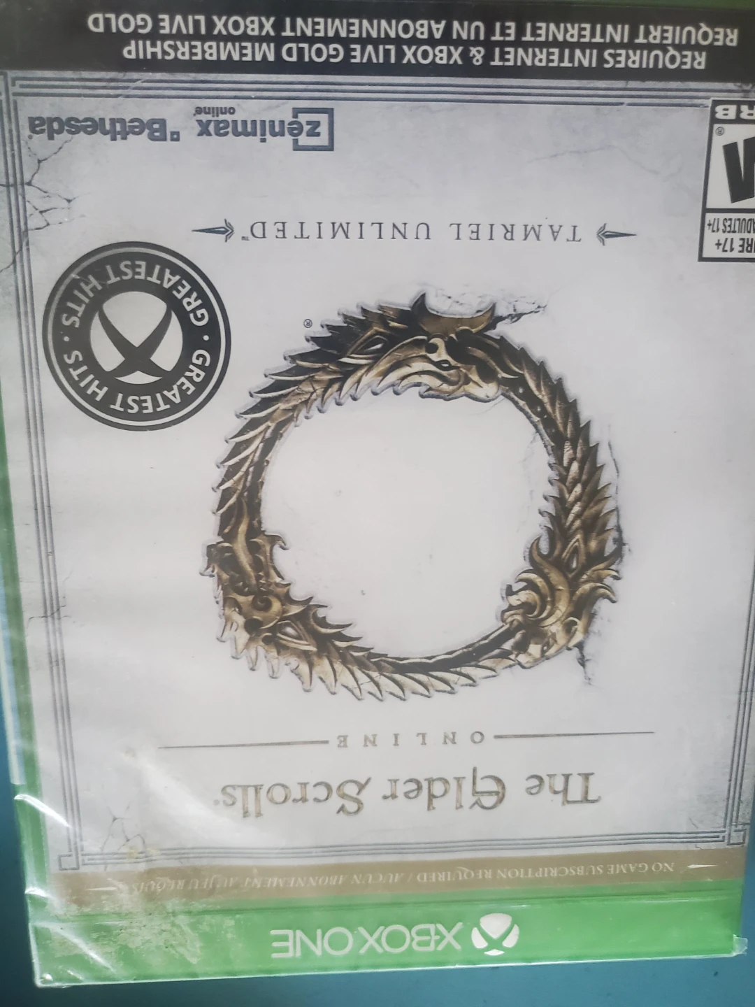 The Elder Scrolls Online Tamriel Unlimited XBOX ONE