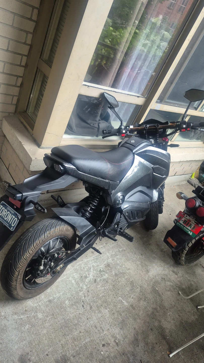 Electric Motorcycle - Black