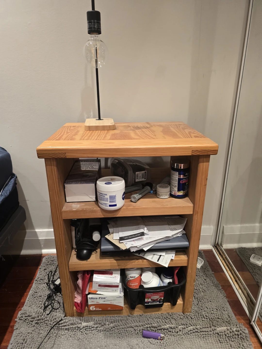 Solid Wood Dresser and Night stand - photo 4