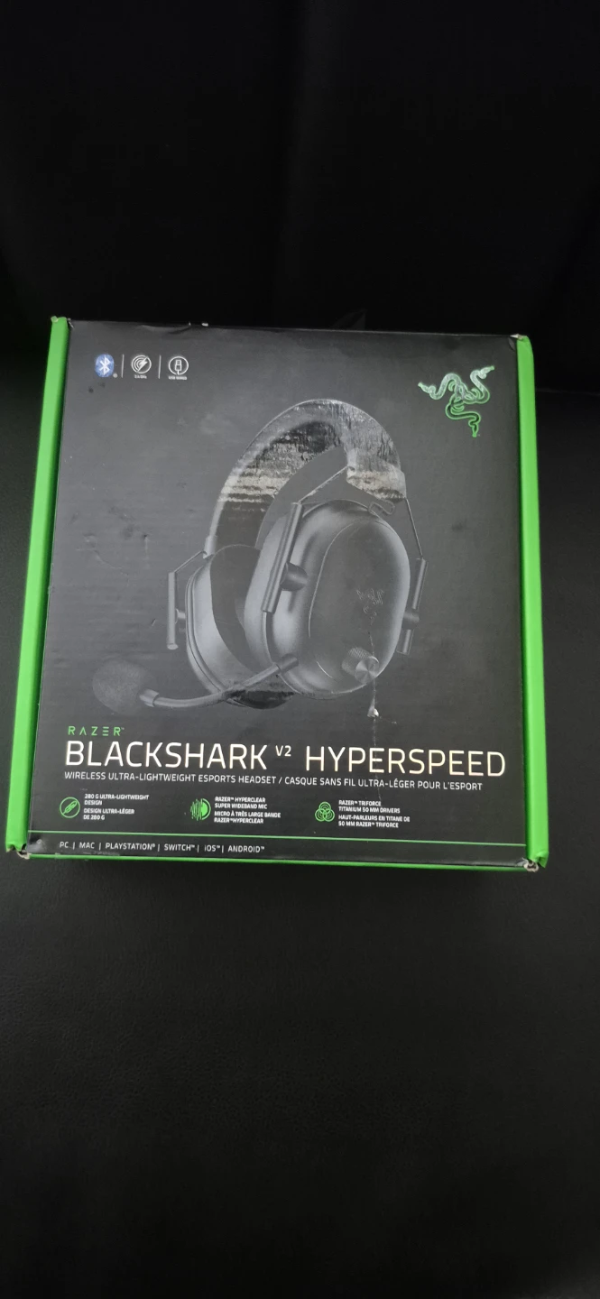 Razer Blackshark V2 HyperSpeed Wireless Gaming Headset