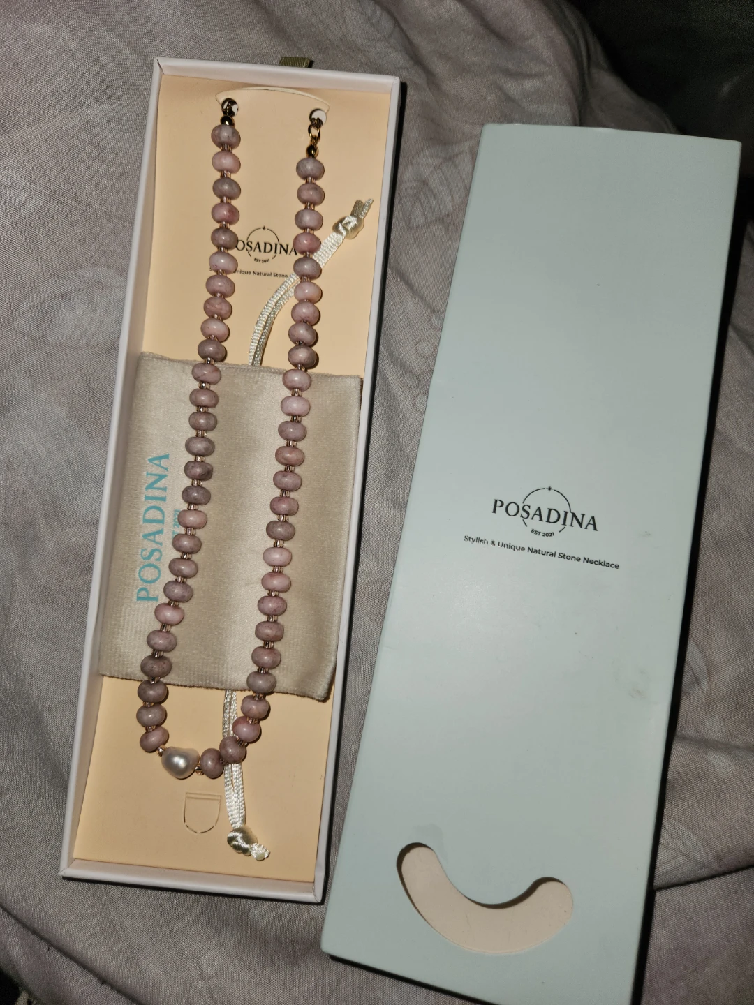 Posadina Rose Hush Necklace with Pearl - photo 5