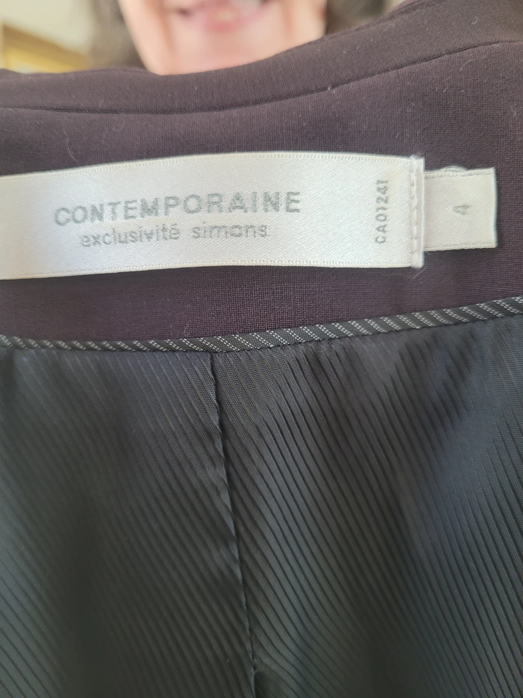 Contemporaine Exclusivite Simons Blazer Size 4 - photo 3