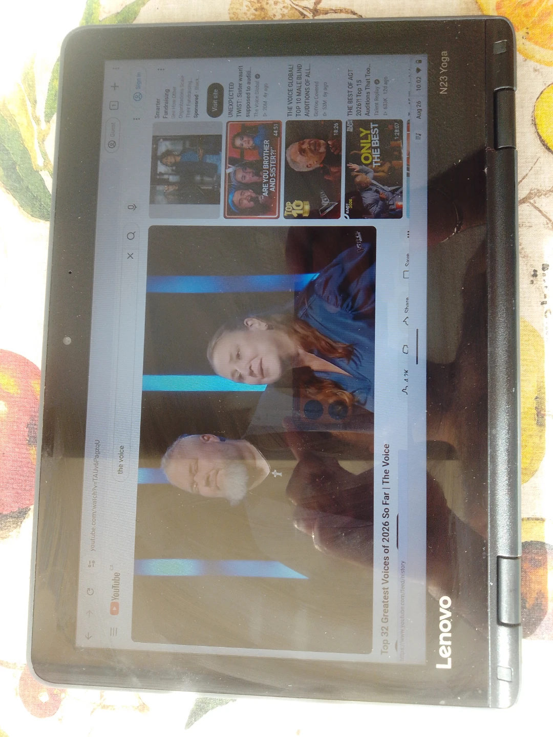 Lenovo chromebook touchscreen