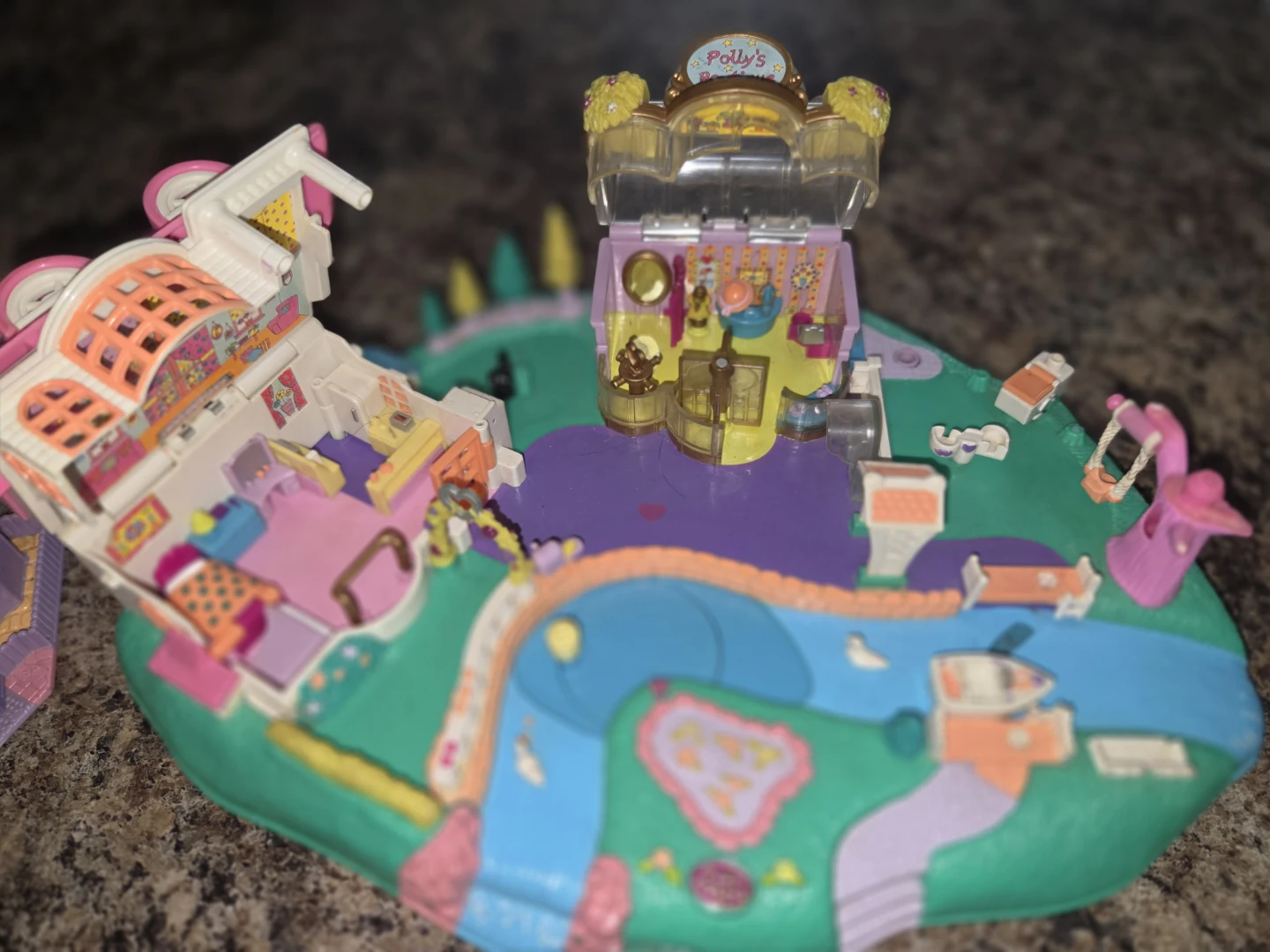 Polly pocket vintage toy lot with figure - photo 4
