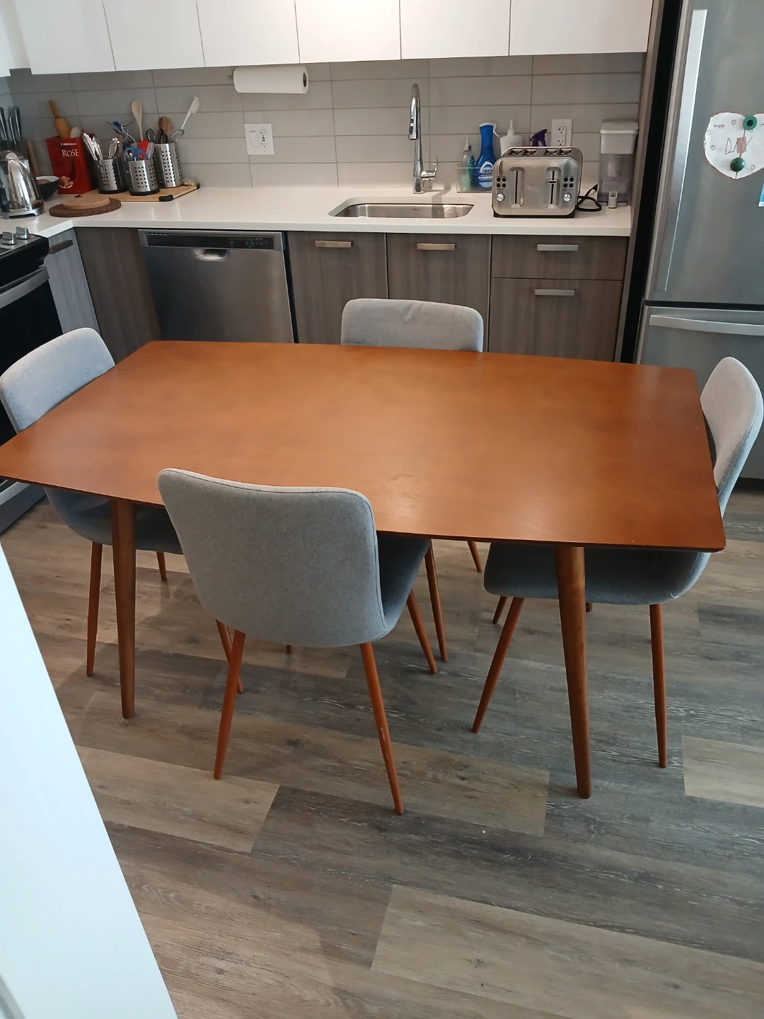 Dining Table with 4 chairs - photo 5