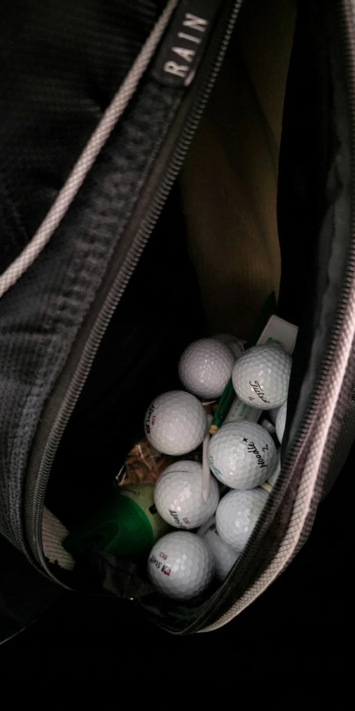 Golf bag and golf balls - photo 4