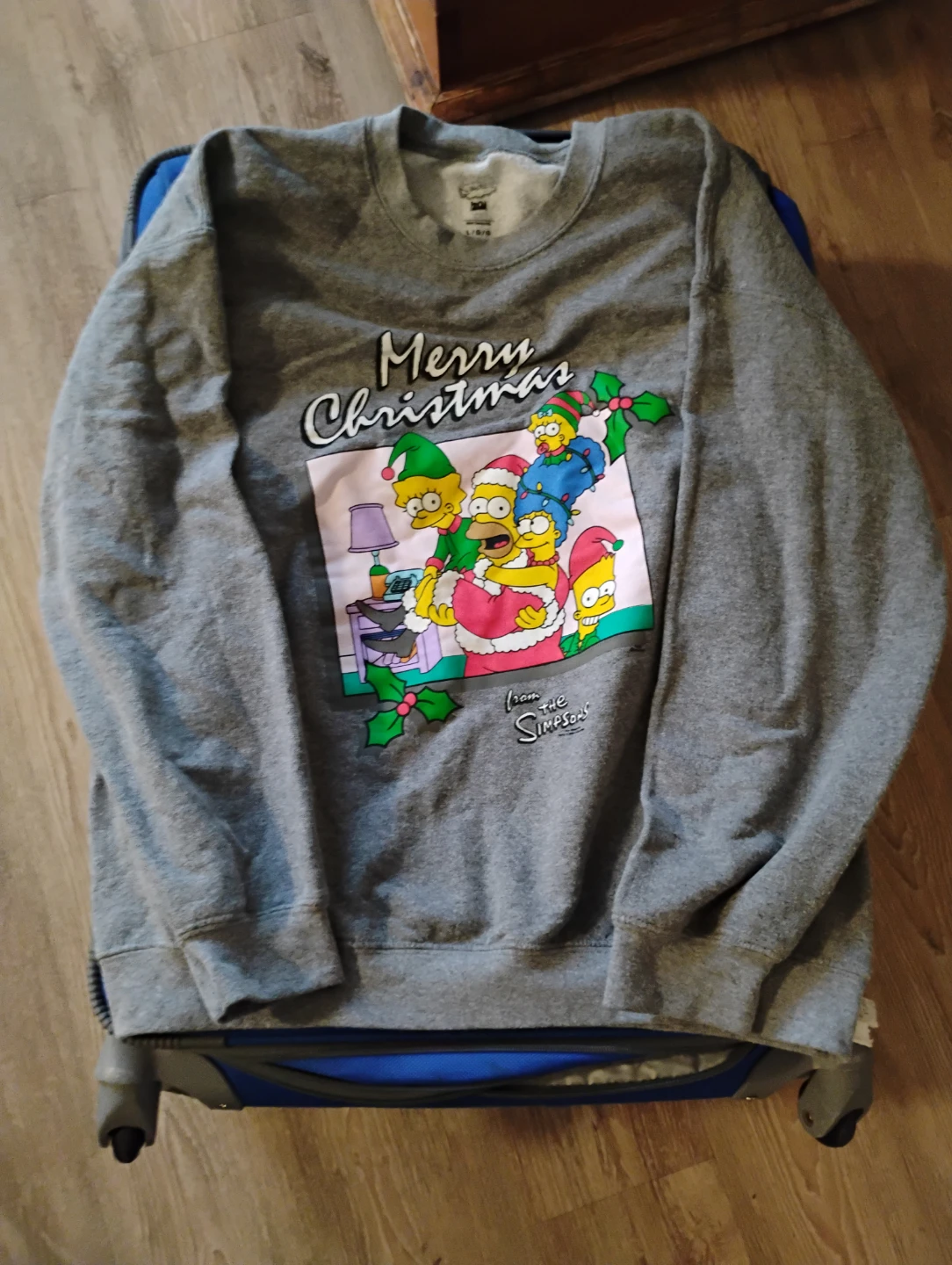 The Simpsons Merry Christmas Crewneck Sweatshirt