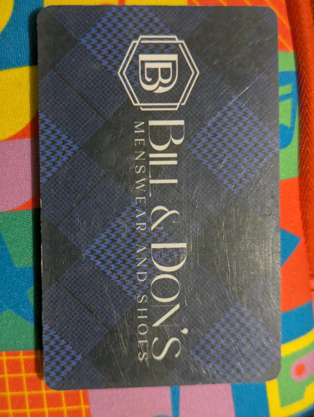 Bill & Don's Menswear and Shoes Gift Card