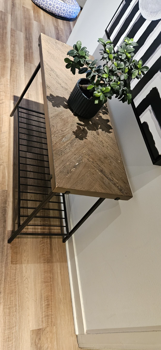Entryway Table with Shelf - photo 4