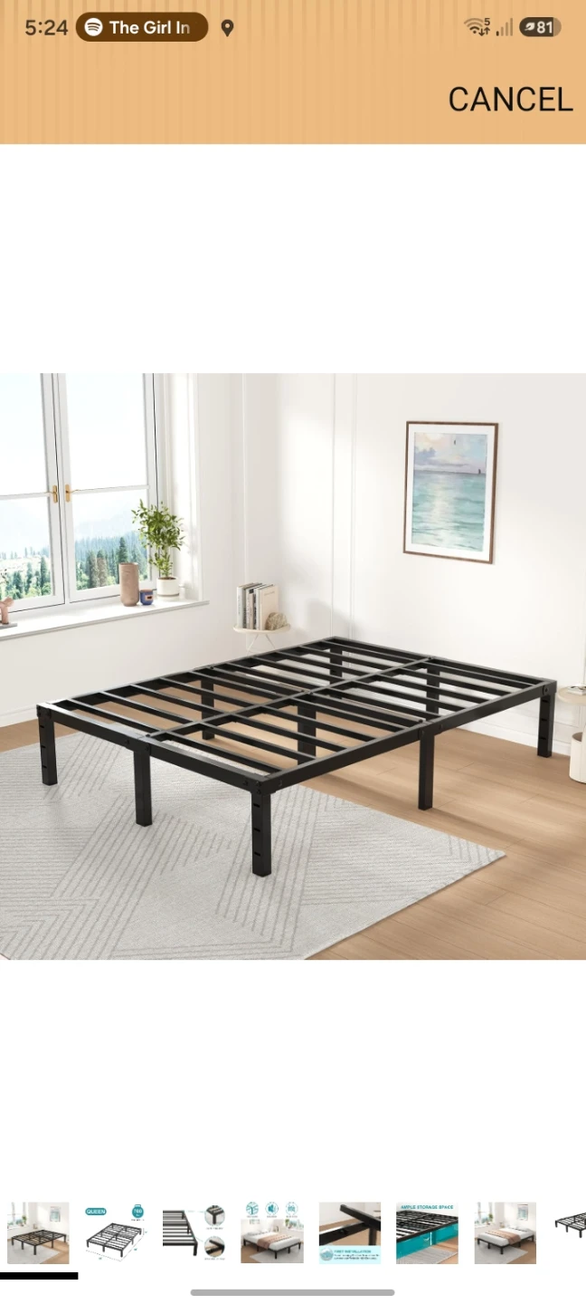 Queen Bed frame