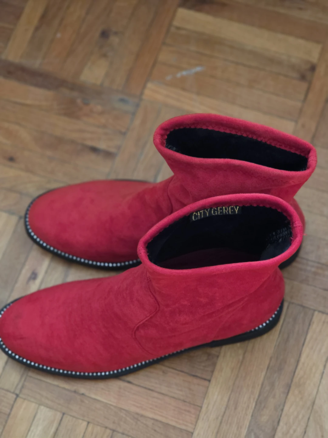 Red City Grey Boots - photo 3